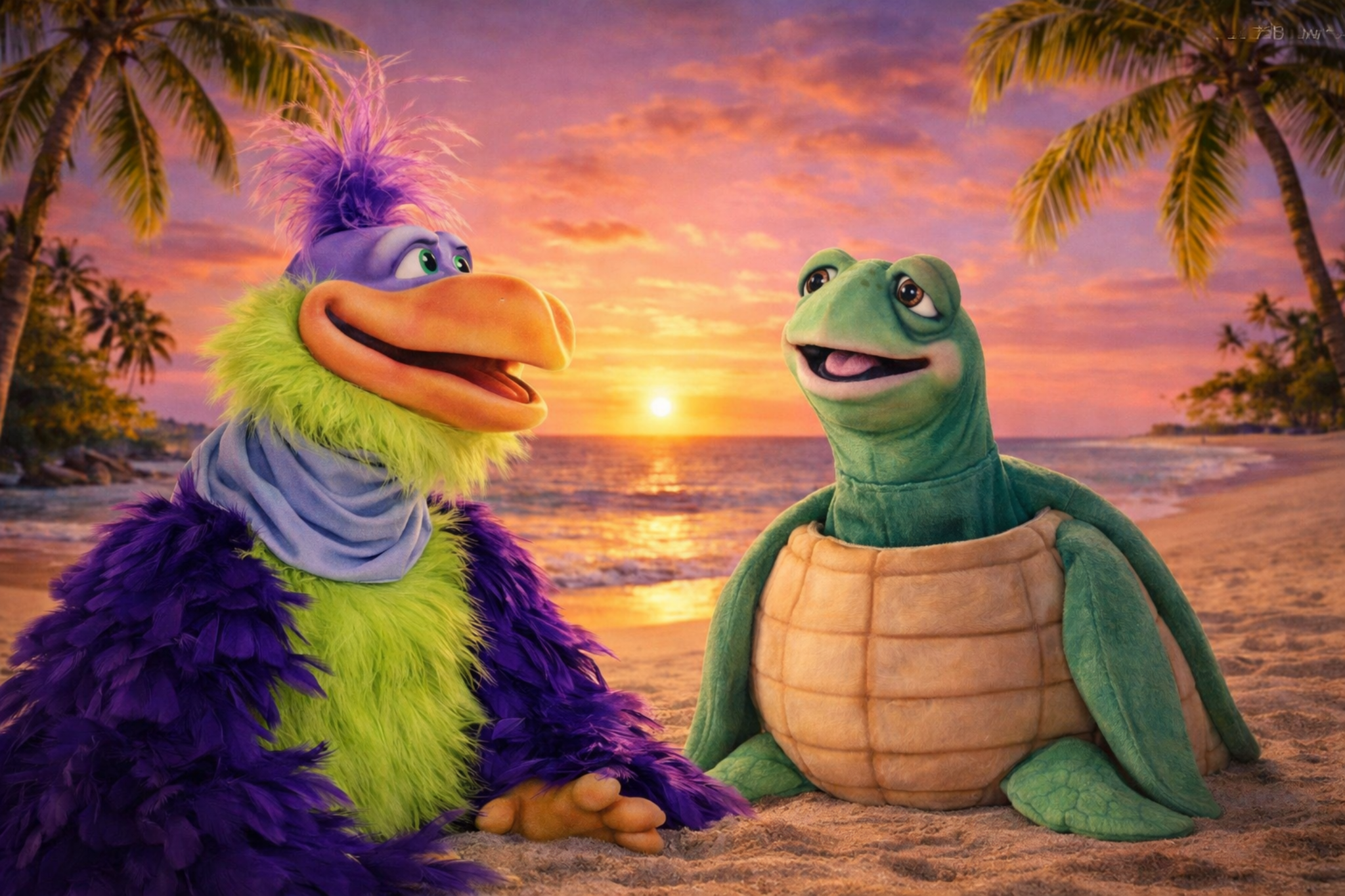 Pizzicato rencontre Tina la tortue marine.